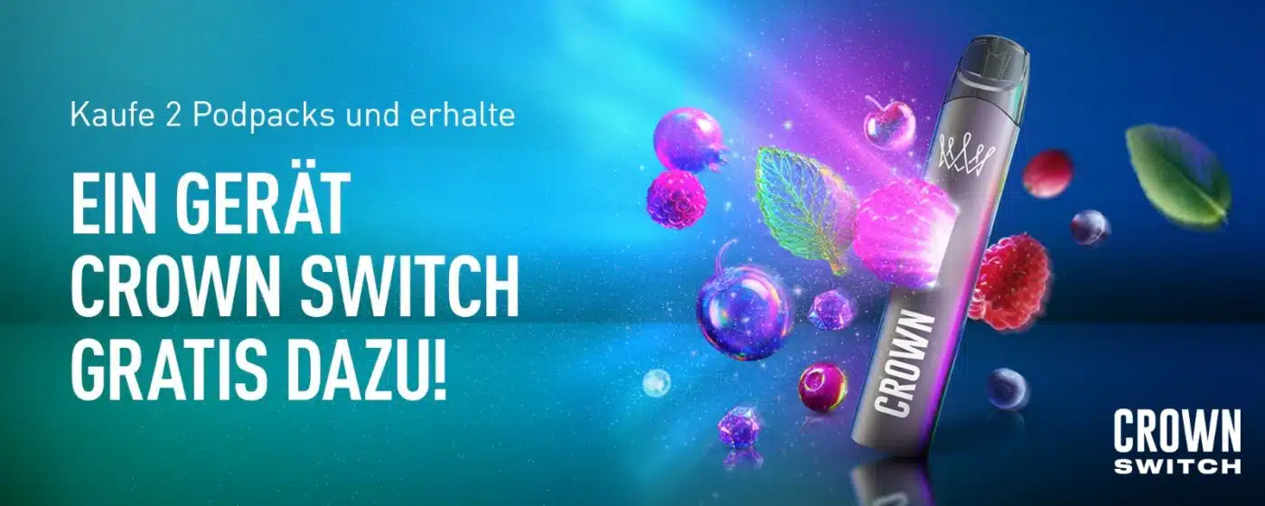 Al Fakher Crown Switch Bundle plus Device im Angebot Bundle