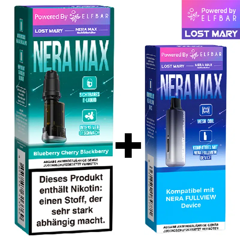 Lost-Mary-Nera-Max-Blueberry-Cherry-Blackberry-mit-Refill-Package