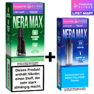 Lost-Mary-Nera-Max-Mint-mit-Refill-Package