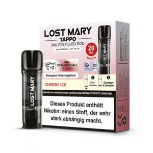 Lost Mary Tappo Pods Cherry Ice 20mg