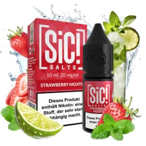 SiC Salt Liquid Strawberry Mojito 20mg