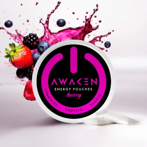 Awaken Energy Pouches Berry 50mg Koffein
