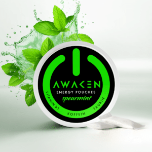 Awaken Energy Pouches Spearmint 50mg Koffein