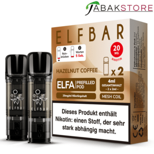 Elfa-Pods-Hazelnut-Coffee-2er-Pack-20mg