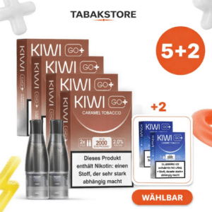 Kiwi Go Plus Pods 7er Pack