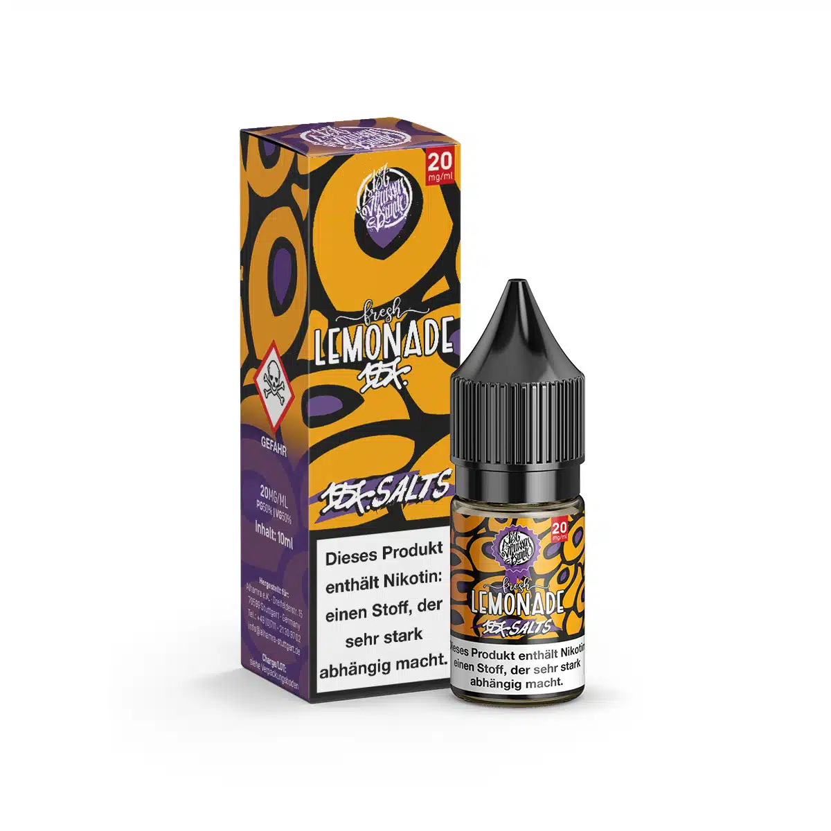 187 Liquid Fresh Lemonade mit 20mg Nikotin