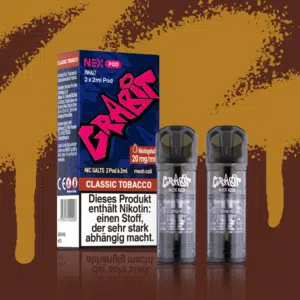 Grabit Pods 2er Pack 20mg Classic Tobacco_