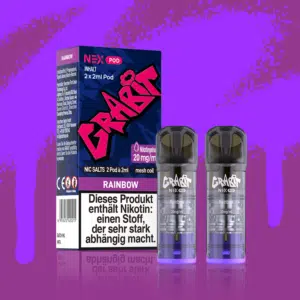 Grabit Pods 2er Pack 20mg Rainbow