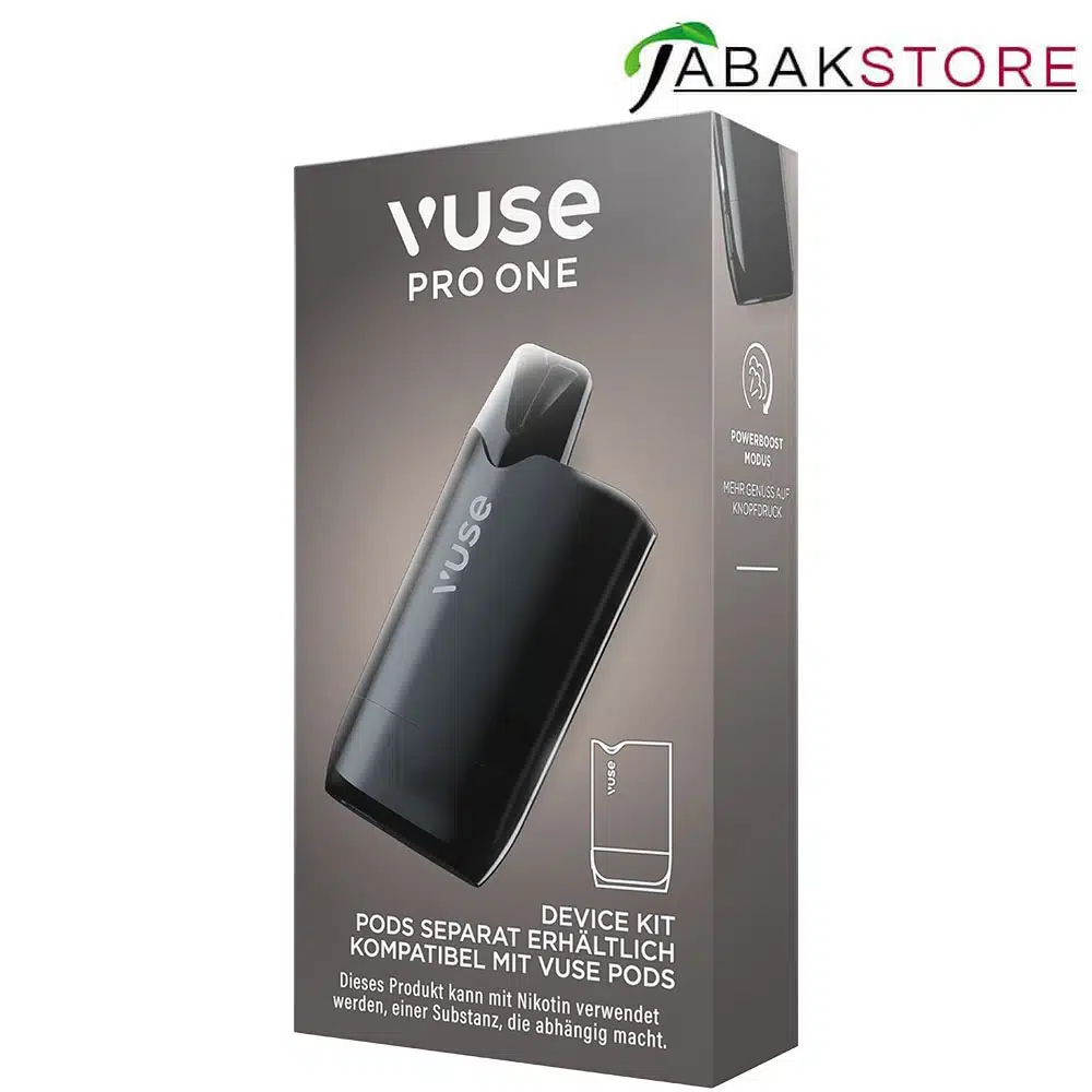 Vuse-Pro-One-Box-Black-Rechts-seitlich