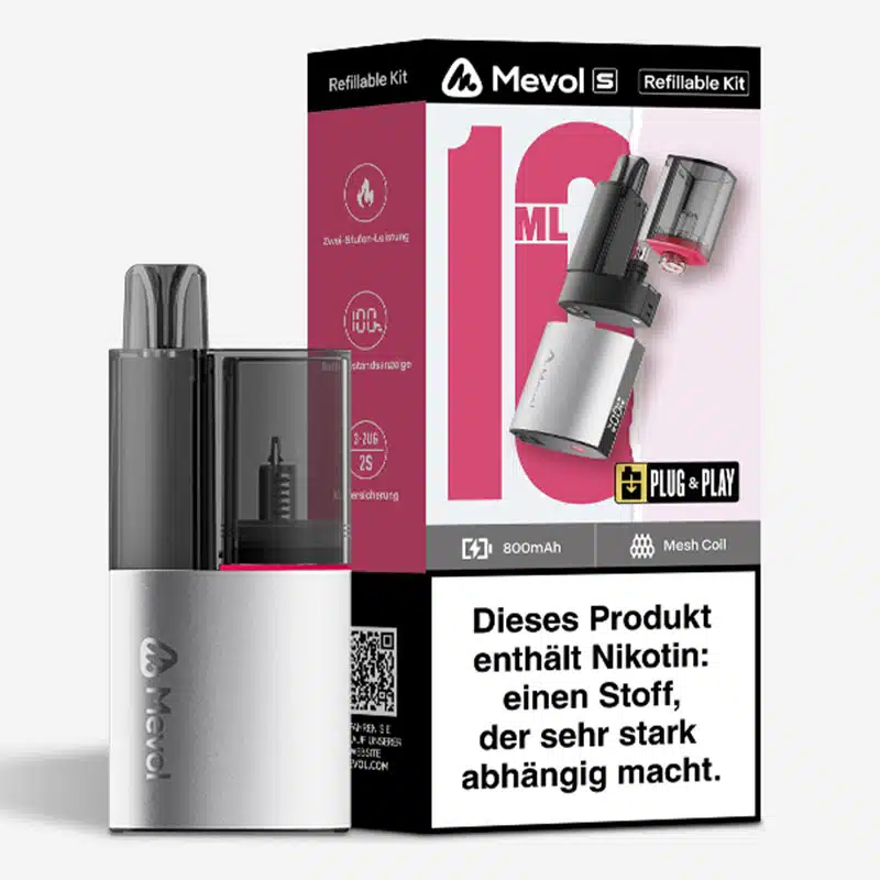 Mevol-Device-Chrom-Silber