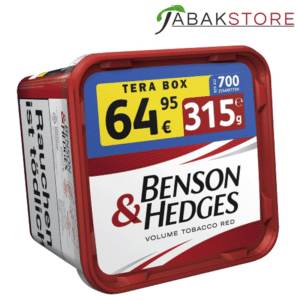 Benson-Tabak-Eimer-Tera-Box-mit-315g-Tabak
