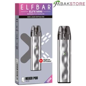 Elfbar-ElfX-Mini-Starter-Kit-Silver
