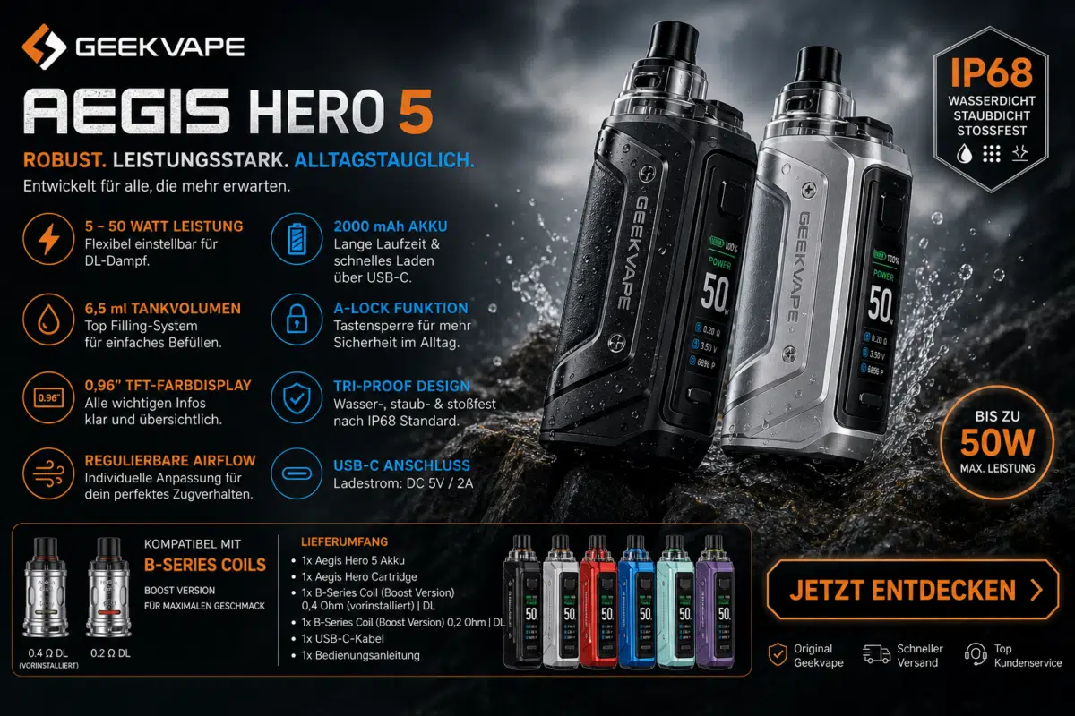 GEEKVAPE Aegis Hero 5