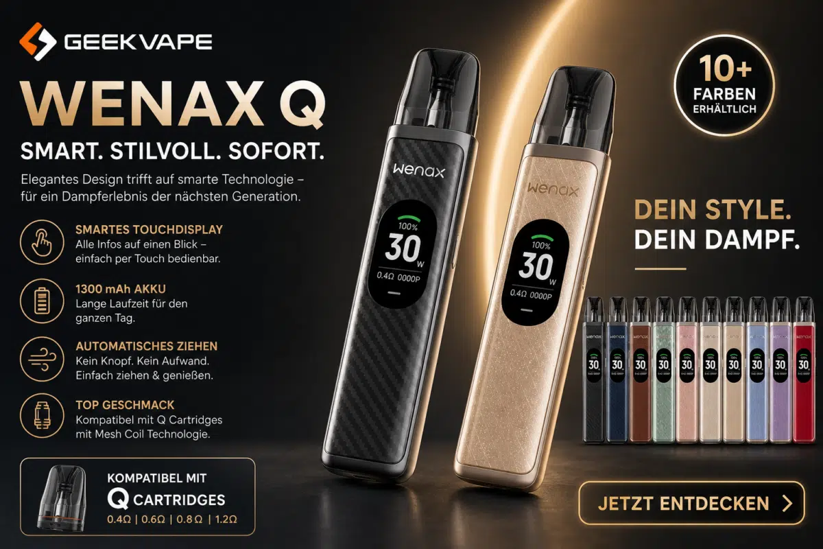 GEEKVAPE Wenax Q Banner