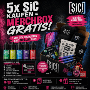 SiC Salt Liquid Merchbox Aktion
