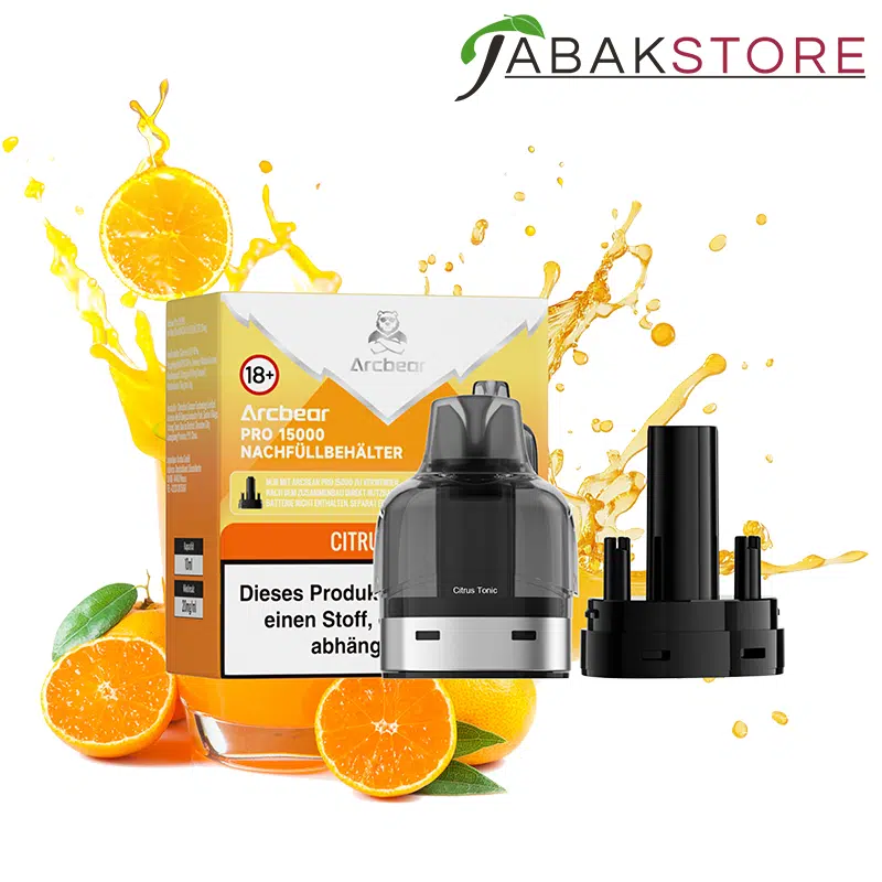 Arcbear-Pod-Citrus-Tonic-20mg-mit-Leerpod