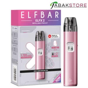 Elfbar-ELFX-2-Berry-Pink-E-Zigaretten-Set