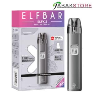 Elfbar-ELFX-2-Space-Grey-E-Zigaretten-Set