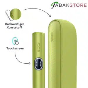 IQOS-Iluma-I-Duo-Kit-Leaf-Green-nahaufnahme