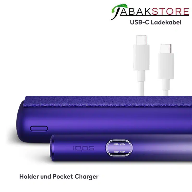 IQOS ILUMA i | Prime Kit | Electric Purple + 2x Gratis IQOS Delia Packungen – Bild 3