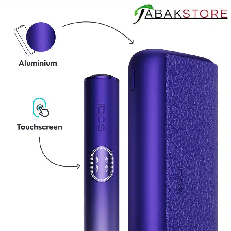IQOS ILUMA i | Prime Kit | Electric Purple + 2x Gratis IQOS Delia Packungen – Bild 4