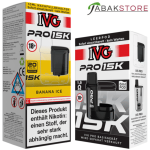 IVG-Pro-15k-Banana-Ice-Pod-+-Leerpod