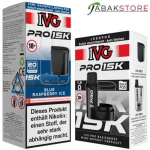 IVG-Pro-15k-Blue-Raspberry-Ice-Pod-+-Leerpod