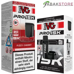 IVG-Pro-15k-Fizzy-Cherry-Pod-+-Leerpod