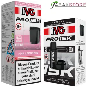IVG-Pro-15k-Pink-Lemonade-Pod-+-Leerpod