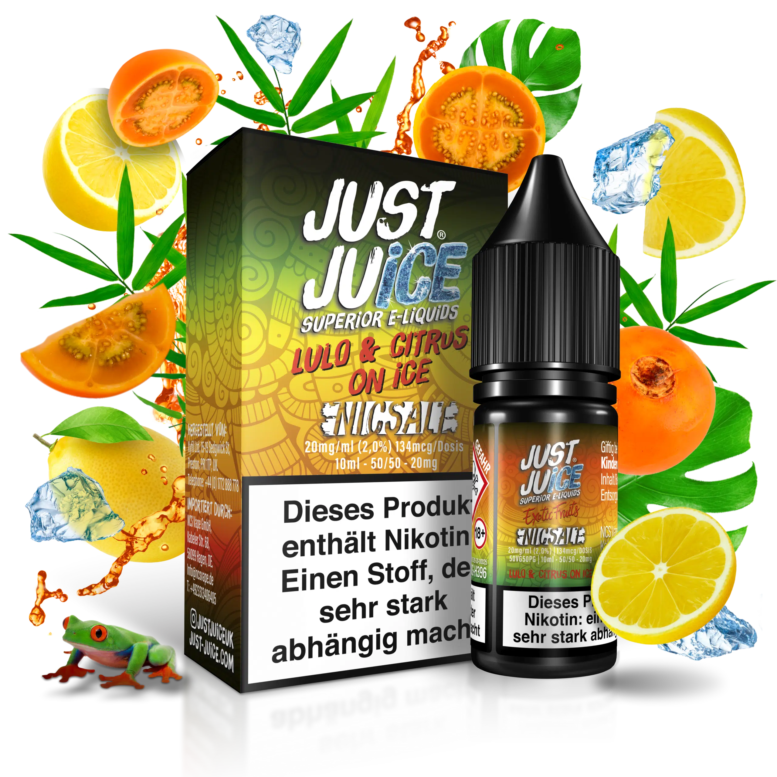 Just Juice Liquid Lulo und Citrus on Ice 20mg