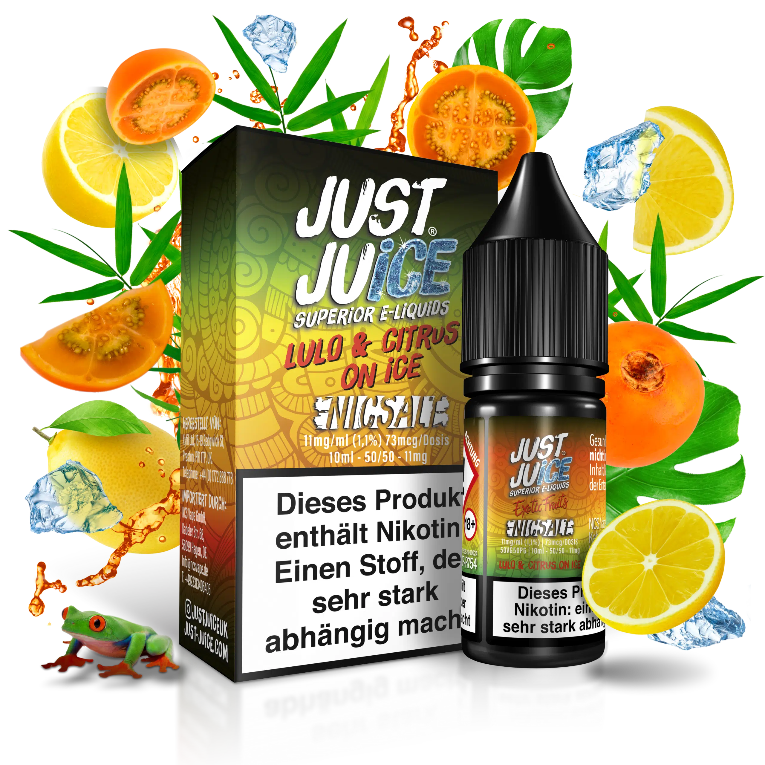 Just Juice Liquid Lulu und Citrus On Ice 11mg