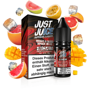 Just Juice Liquid Mango und Bloodorange on Ice 11mg