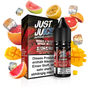 Just Juice Liquid Mango und Bloodorange on Ice 11mg