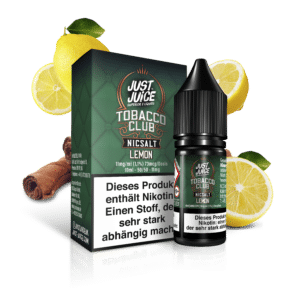 Just Juice Liquid Tobacco und Lemon 11mg