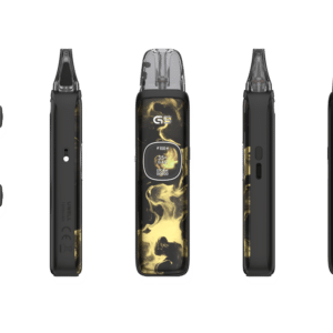Uwell Caliburn G5 Kit in der Farbe Black Gold alle Ansichten