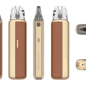 Uwell Caliburn G5 Lite SE einzelgerät Farbe Brown Leather von allen Seiten