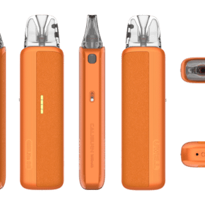 Uwell Caliburn G5 Lite SE einzelgerät Farbe Orange Leather von allen Seiten