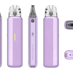 Uwell Caliburn G5 Lite SE einzelgerät Farbe Purple Leather von allen Seiten