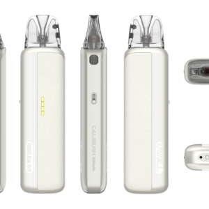 Uwell Caliburn G5 Lite SE einzelgerät Farbe White Leather von allen Seiten