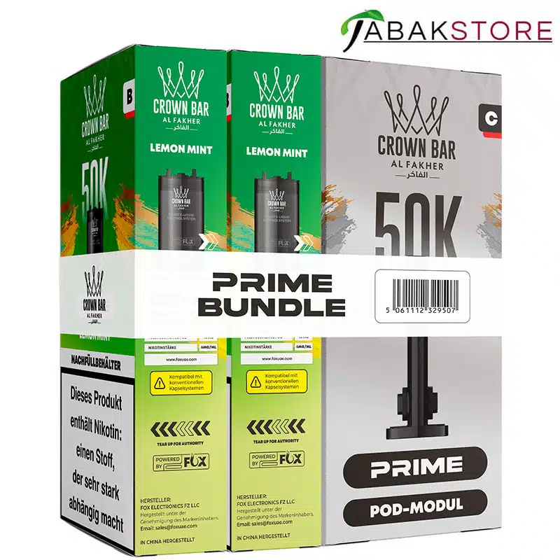 Al-Fakher-Crownbar-50k-Pod-6mg-Lemon-Mint