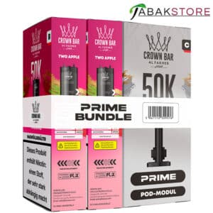 Al-Fakher-Crownbar-50k-Pod-6mg-Two-Apple