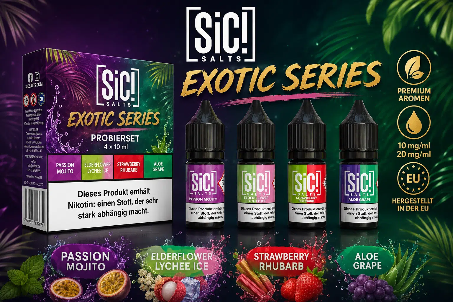 sicsalt exotic serires probierset