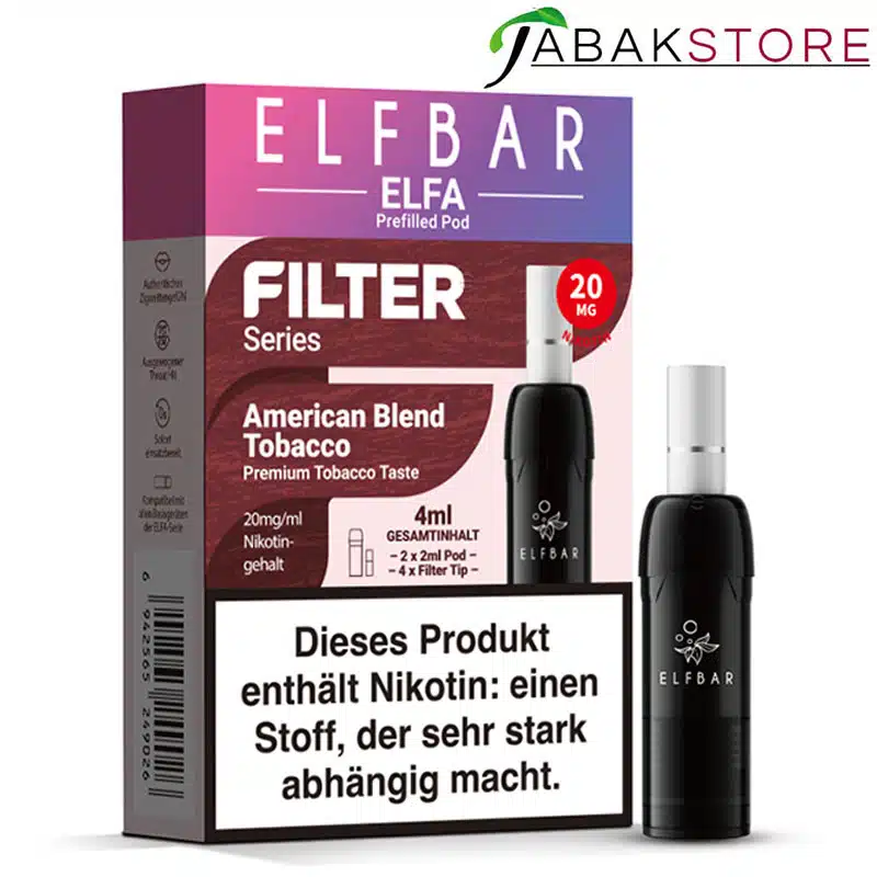 Elfa-Pods-Filter-Series-American-Blend-Tobacco-20mg