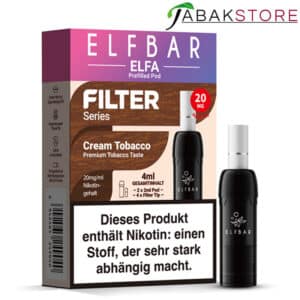 Elfa-Pods-Filter-Series-Cream-Tobacco-20mg