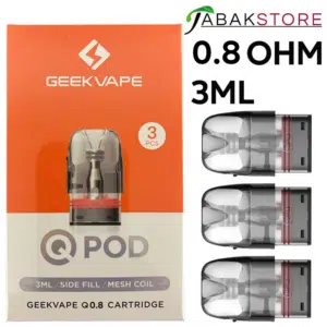 Geekvape-QPod-Leer-mit-0,8-Ohm-3er-Pack-mit-3ml