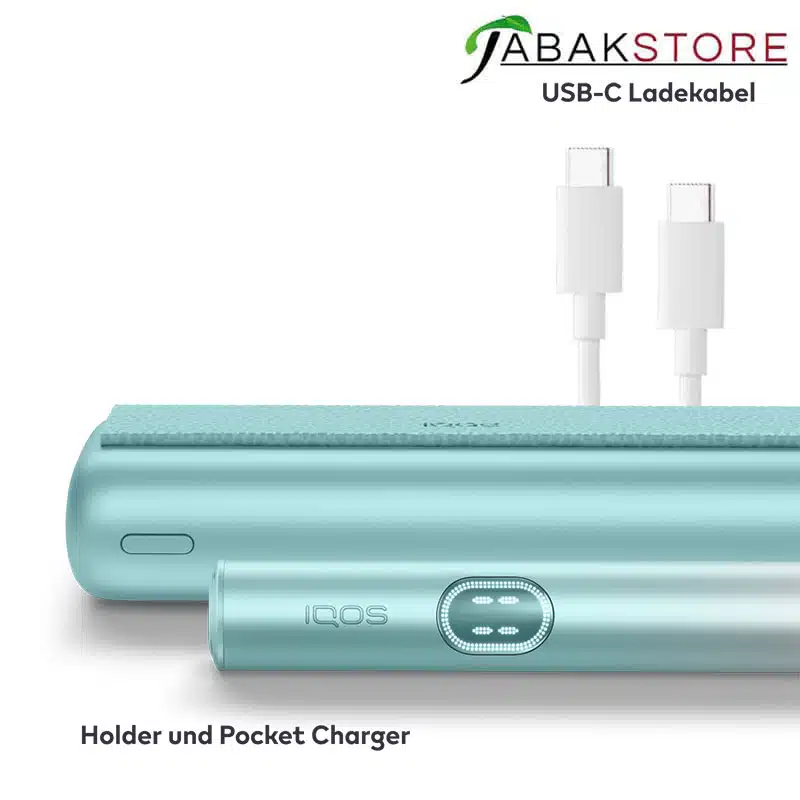 IQOS-Iluma-I-Prime-Breeze-Blue-mit-Ladekabel