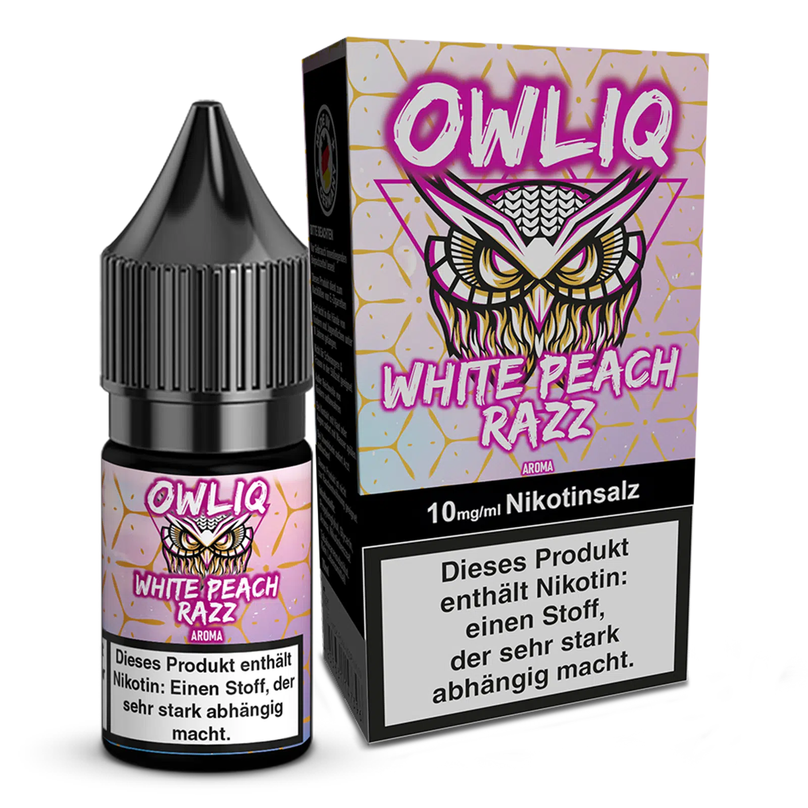 OWLIQ_WhitePeachRazz_10mg Liquid