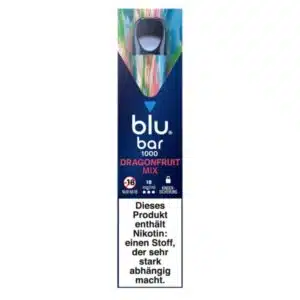blu bar 1000 Vape Dragonfruit Punch