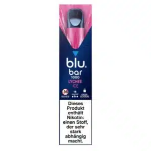 blu bar 1000 Vape Lychee Ice