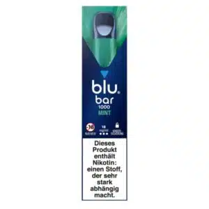 blu bar 1000 Vape Mint